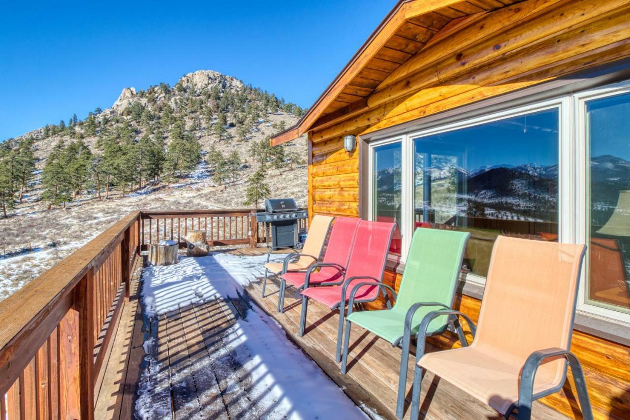 High Pines Cabin Estes Park Buitenkant foto